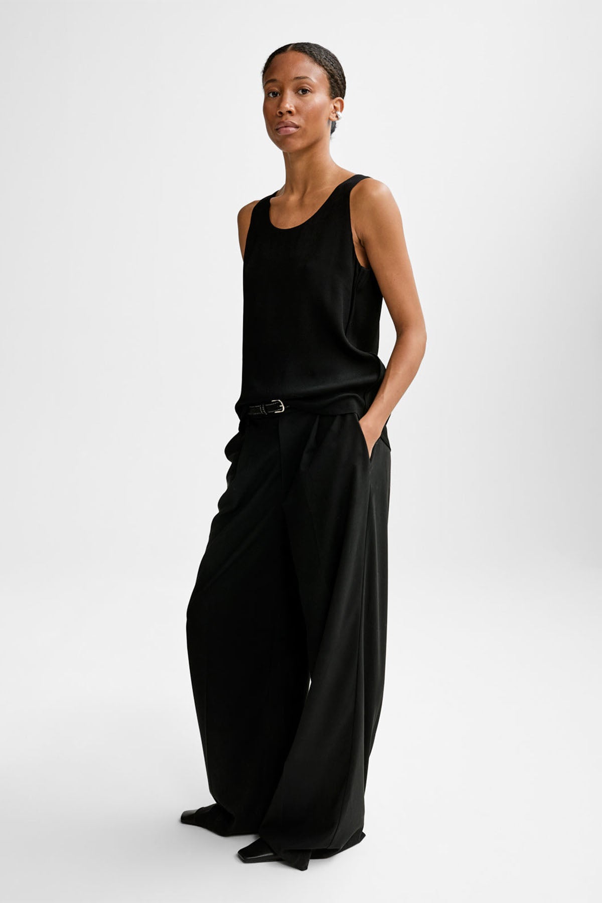 Topper | Nur Viscose Top - Black